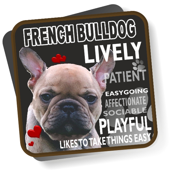 Coaster - French Bulldog No2