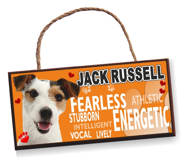 Sign -Jack Russell No4 Bright