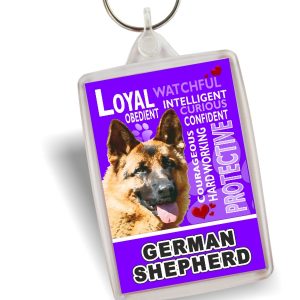 Key Ring - German Shepherd No2