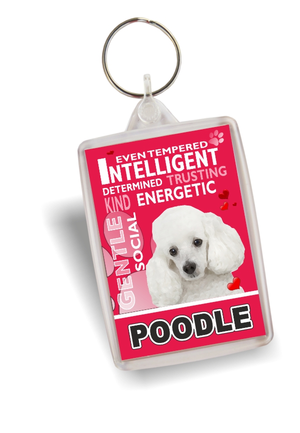 Key Ring - Poodle No2