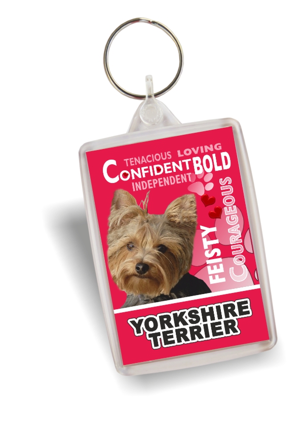 Key Ring - Yorkshire Terrier No4