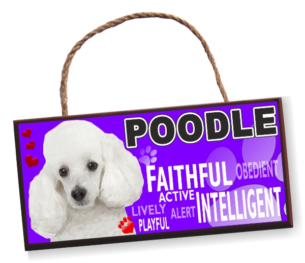 Sign - Poodle No2