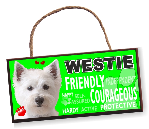 Sign - Westie No 2, Bright