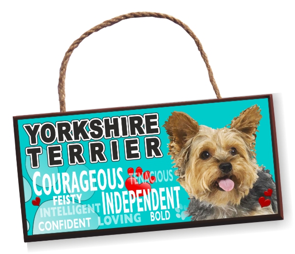 Sign - Yorkshire Terrier No4