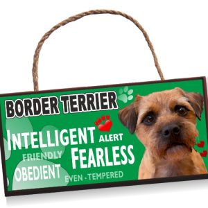 Sign - Border terrier No3 Bright