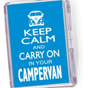 Fridge Magnet 'Keep Calm and Carry On in your Camper Van'