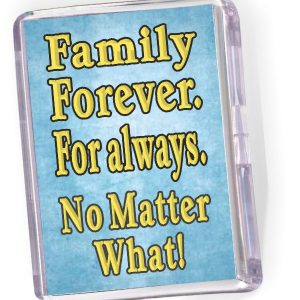 Fridge Magnet  Family Forever...'