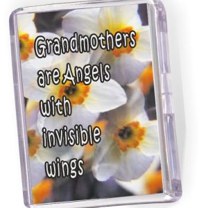 Fridge Magnet  Grandmothers are Angels...'