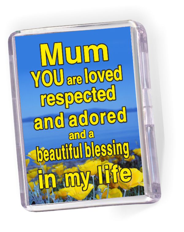 Fridge Magnet   Mum You are Loved...'