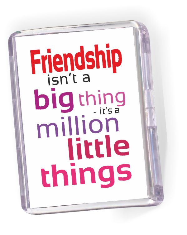 Fridge Magnet Friendship It's...