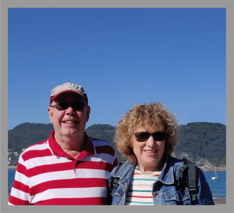 Where it all began...Tony and Barbara at Coast 2019