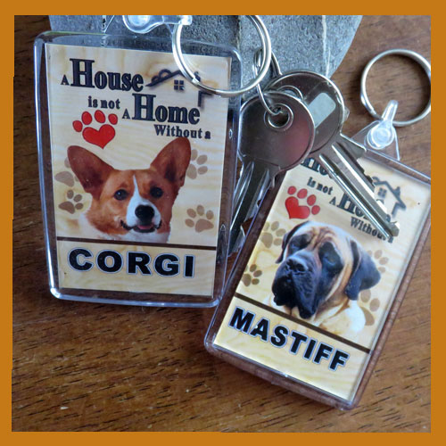 Dog Key Rings